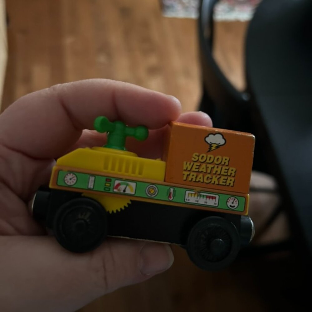 🚂🌦️ Sodor Weather Tracker Thomas Wooden Train 🌦️🚂